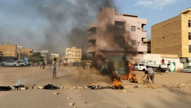 صورة مقتل متظاهرين وتنديد دولي في السودان